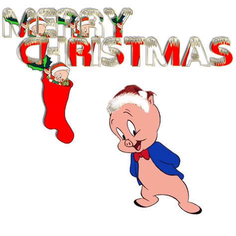 ~Blue Christmas~ with Porky Pig