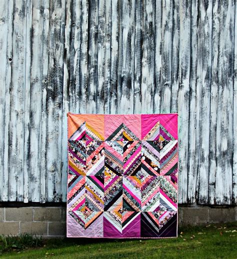 Maureen Cracknell Handmade A Diamond Strings Quilt