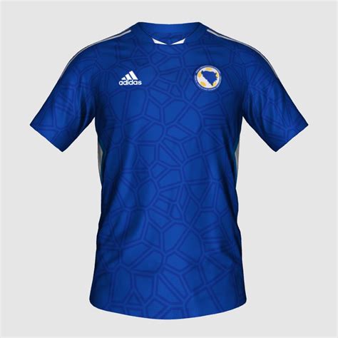 Bosnia Herzegovina X Adidas 2022 Home Kit FIFA 23 Kit Creator Showcase