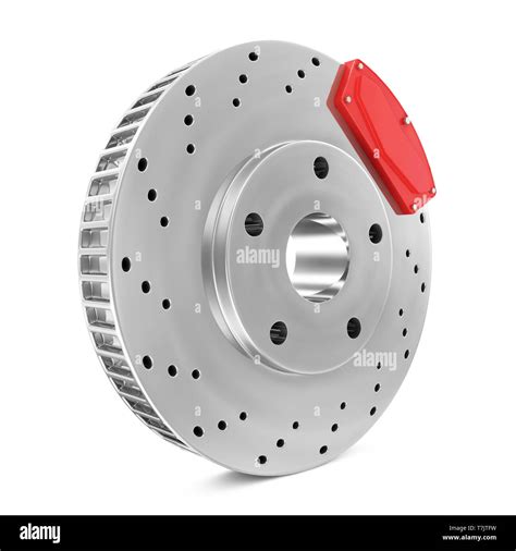 Brake Disc Isolated On White Background Stock Photo Alamy