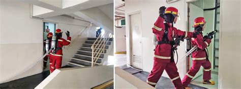 Keselamatan Penghuni Nomor Latihan Rutin Fire Drill Di Apartemen