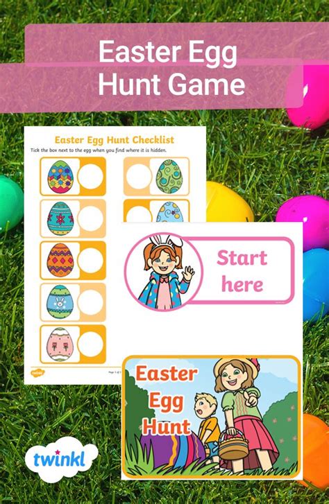 Easter Egg Hunt Easter Egg Hunt Games Easter Activities For Kids Easy