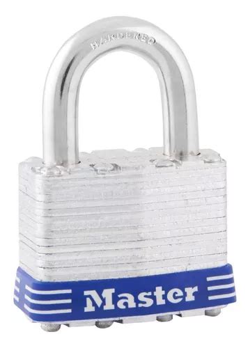 Master Lock Candado De Acero De 2 1 2 PuLG De Ancho Envío gratis