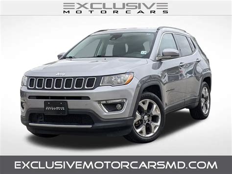 Used 2021 Jeep Compass Limited For Sale In Randallstown Md Vin 3c4njccb5mt528224