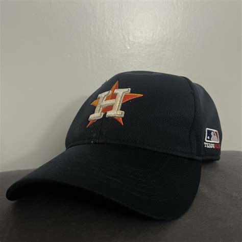 -Vintage MLB Houston Astros Hat -One Size... - Depop