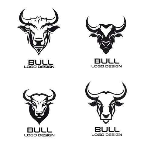 Premium Vector Bull Vector Logo Design