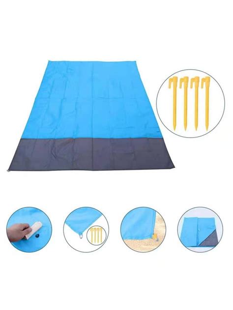 Beach Blanket X Cm Waterproof Beach Mat Lightweight Picnic