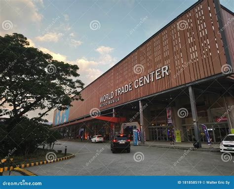 World Trade Center Metro Manila Facade in Pasay, Philippines Editorial ...