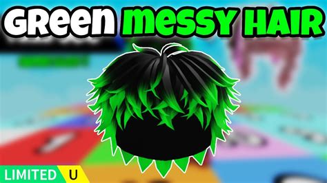 LIMITED UGC How To Get BLACK TO GREEN MESSY HAIR In MATH BLOCK RACE