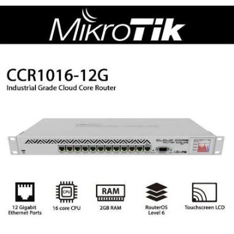 Jual Promo Spesial MikroTik CCR 1016 12G CCR1016 12G Cloud Core Router