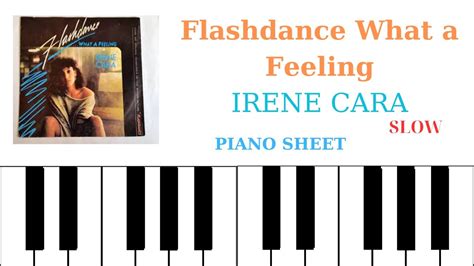 FLASHDANCE WHAT A FEELING PIANO Irene Cara What A Feeling Piano