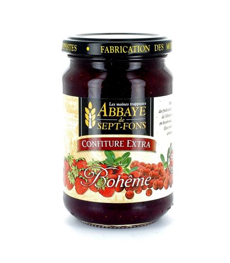 Confiture Extra Boh Me Airelles Rouge Et Fraises Des Bois G