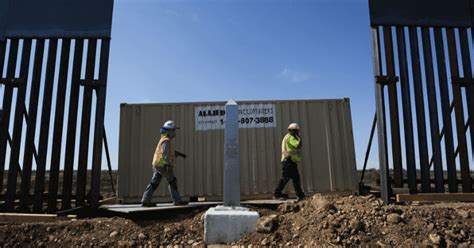 Smugglers Cut Massive Hole In Us Mexico Border Wall To Drive A Truck Through 16 Immigrants