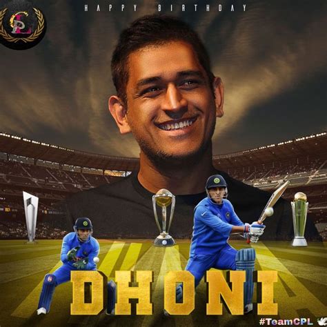 Happy Birthday MS Dhoni