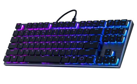 Cooler Master SK 630 GKLR1 SK630 Cherry MX Low Profile RGB Red Gunmetal