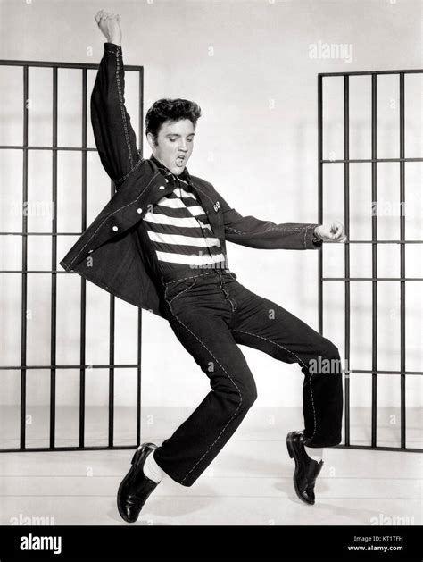 Elvis Presley Jailhouse Rock Stock Photo - Alamy