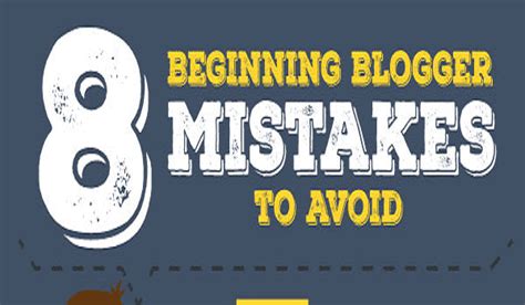 8 Beginning Blogger Mistakes That You Should Avoid