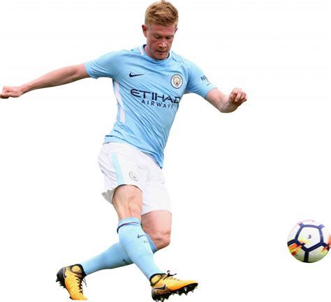 Kevin De Bruyne Manchester City football render - FootyRenders