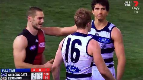 Last 41 Seconds Geelong Vs Essendon Round 20 2016 YouTube