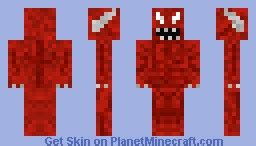 red demon Minecraft Skin