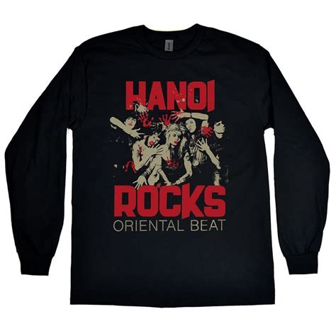 Hanoi Rocks Oriental Beat Mens Long Sleeve Shirt Etsy