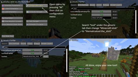 Litematica Tool (Forge and Fabric) - Minecraft Mods - CurseForge