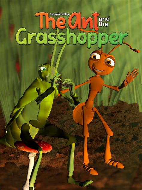 Aesop S Fables The Ant And The Grasshopper