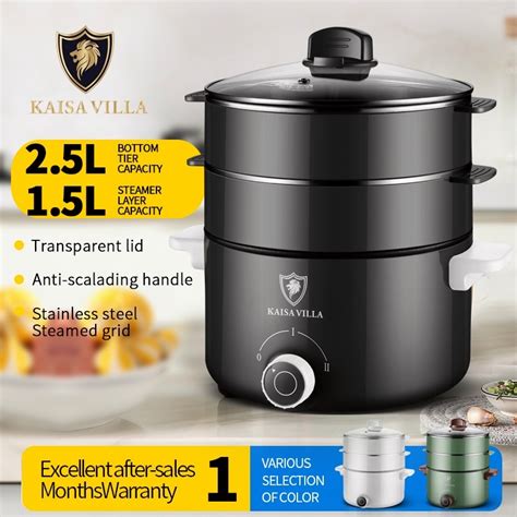 Kaisa Villa Home Appliances Electric Cooker Rice Stainless Steel