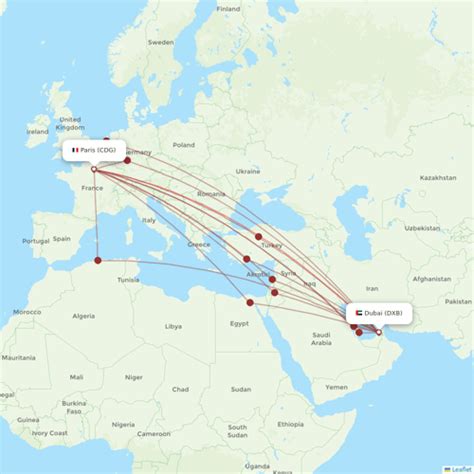 Emirates Routes 2024 Interactive Map With All Flights Flight Routes