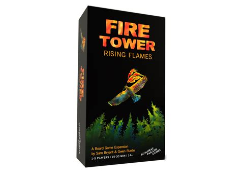 fire tower rising flames expansion board game runaway parade gam