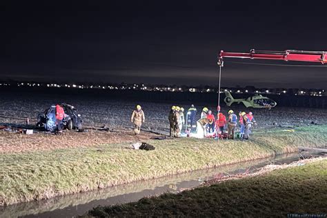 Drie Gewonden 45 32 En 30 Bij Zwaar Ongeval Op De Westfrisiaweg