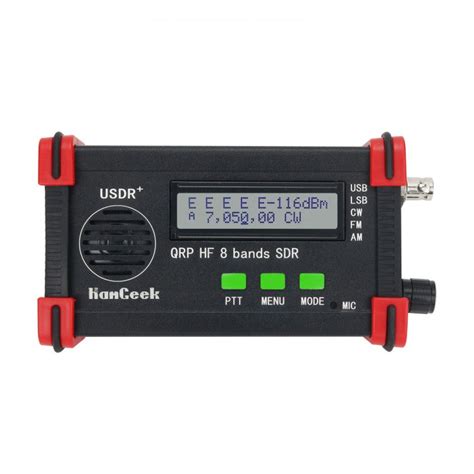 HamGeek USDR+ 5W QRP HF 8-Band SDR Transceiver FT8 USB LSB HF Transcei