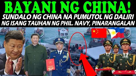 BREAKING CHINESE NA NAKAPUTOL SA DALIRI NG ISANG TAUHAN NG PHILIPPINE