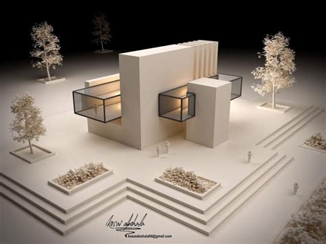 Maravillosas maquetas arquitectónicas por Arch kosai abohala