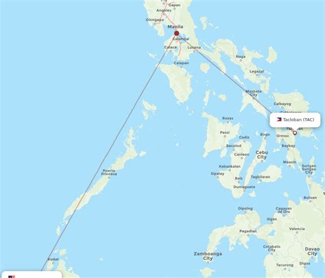 Flights From Tacloban To Kota Kinabalu Tac To Bki Flight Routes