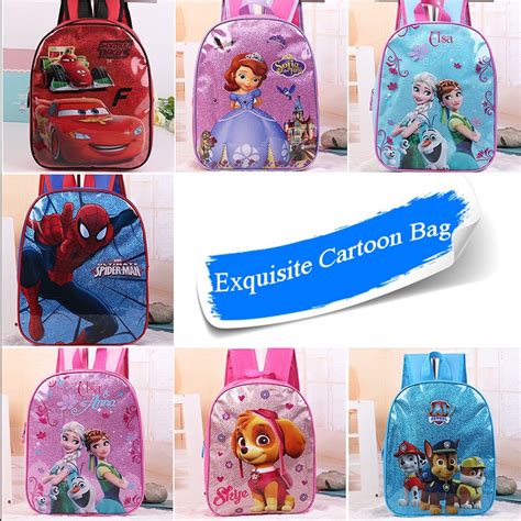 Disney Mochila Bolsa Niños Bolsas De Mensajero Spider Man Frozen