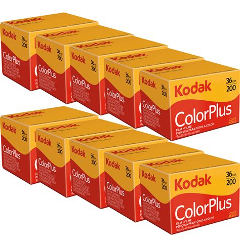 KODAK 6031470x10 10 Rolls Of Kodak ColorPlus 200 Color Negative Film