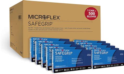 Microflex® Safegrip™ Sg 375 Powder Free Latex Gloves