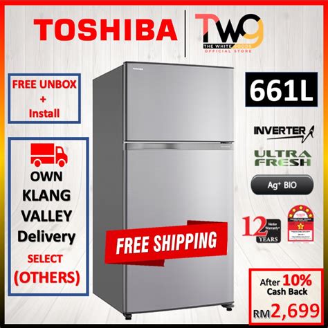 KLANG VALLEY OWN DELIVERY Toshiba 2 Doors Ag BIO Inverter