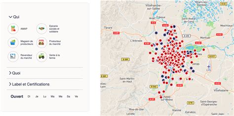 La Métropole de Lyon finance une carte des producteurs locaux pour 22 000