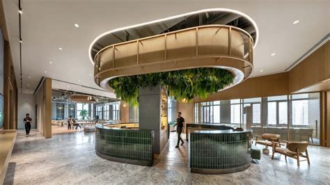 Best Examples Of Biophilic Design Office Sustainable Interior