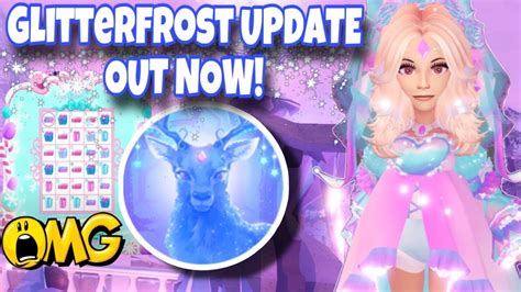 Out Now Christmas Update Royale High Glitterfrost Update