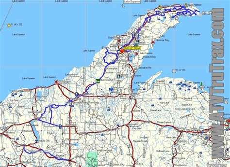 Map Of The Upper Peninsula Of Michigan Maps For You