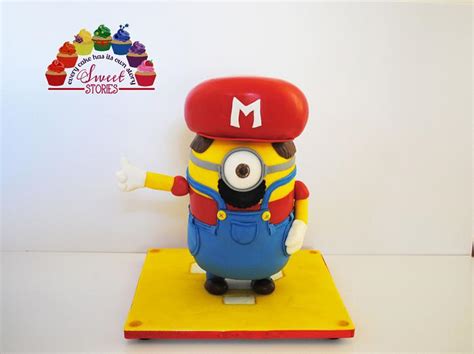 Super Mario Minion Cake Decorated Cake By Karla Sweet CakesDecor