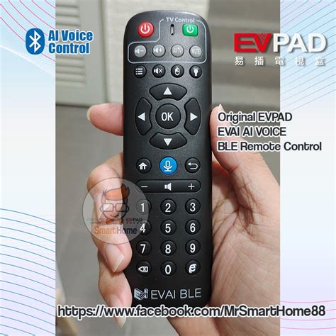 Evpad Eplay Evbox Original Evai Ai Voice Ble Remote Control For