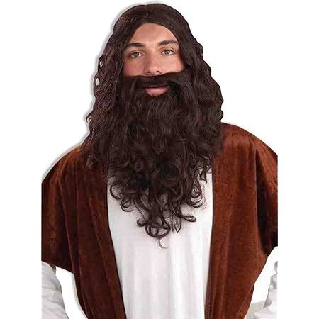 Amazon Kangaroo Jesus Beard And Wig Men For Jesus Costume