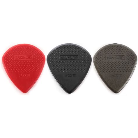 Dunlop Nylon Max Grip Jazz III Guitar Picks Shopee Philippines