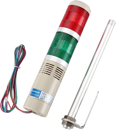 Baomain Industrial Signal Light Column Led Alarm Round Tower Light