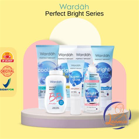 Jual Wardah Perfect Bright Series Creamy Foam Moisturizer Tone Up