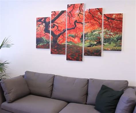 How To Hang A Multi Panel Wall Art The Easy Way 6 Steps Instructables